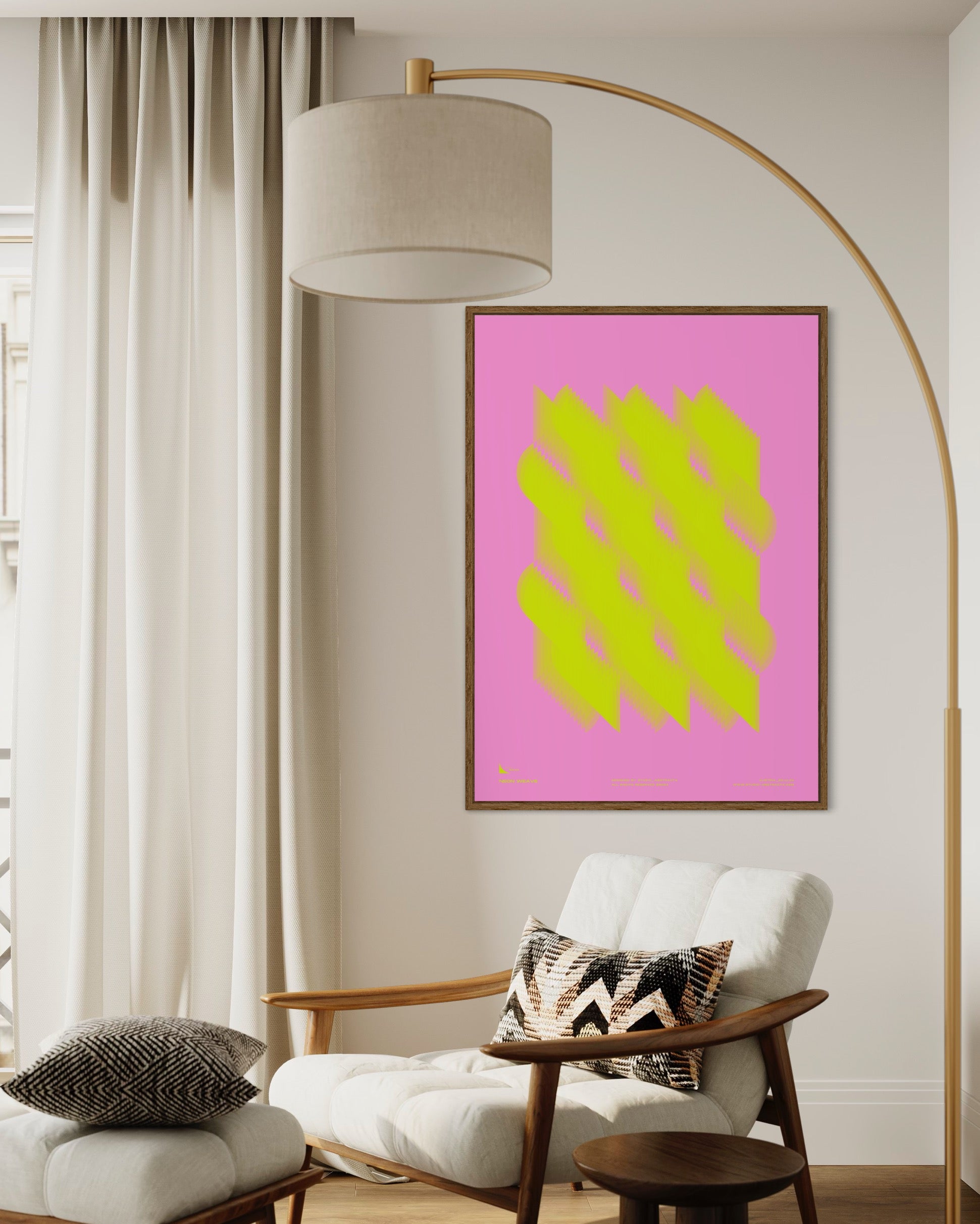 NEON WEAVE - studio_abstracta