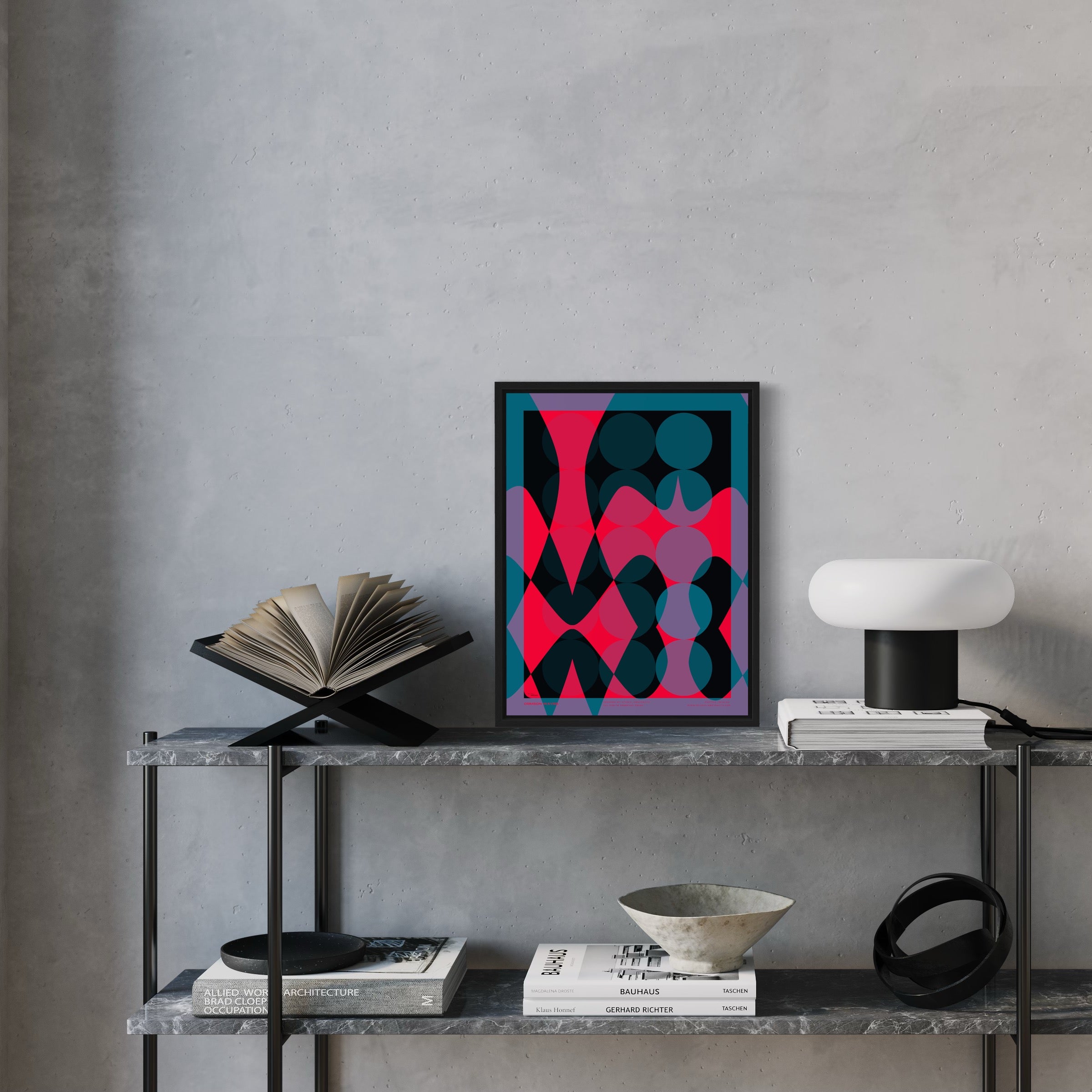 CRIMSON WAVES - studio_abstracta