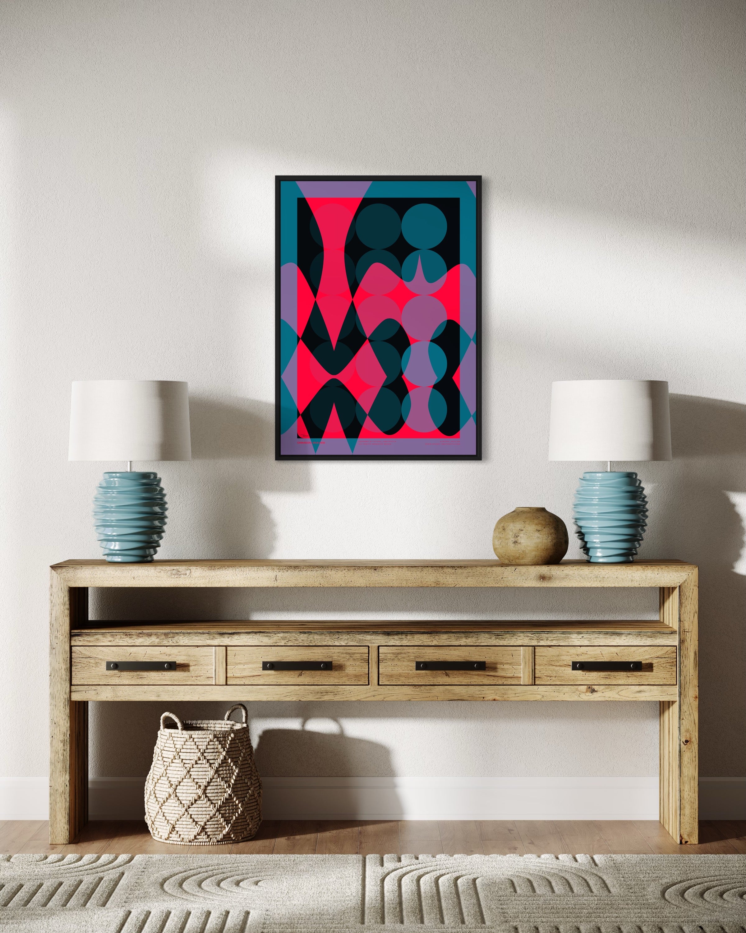 CRIMSON WAVES - studio_abstracta