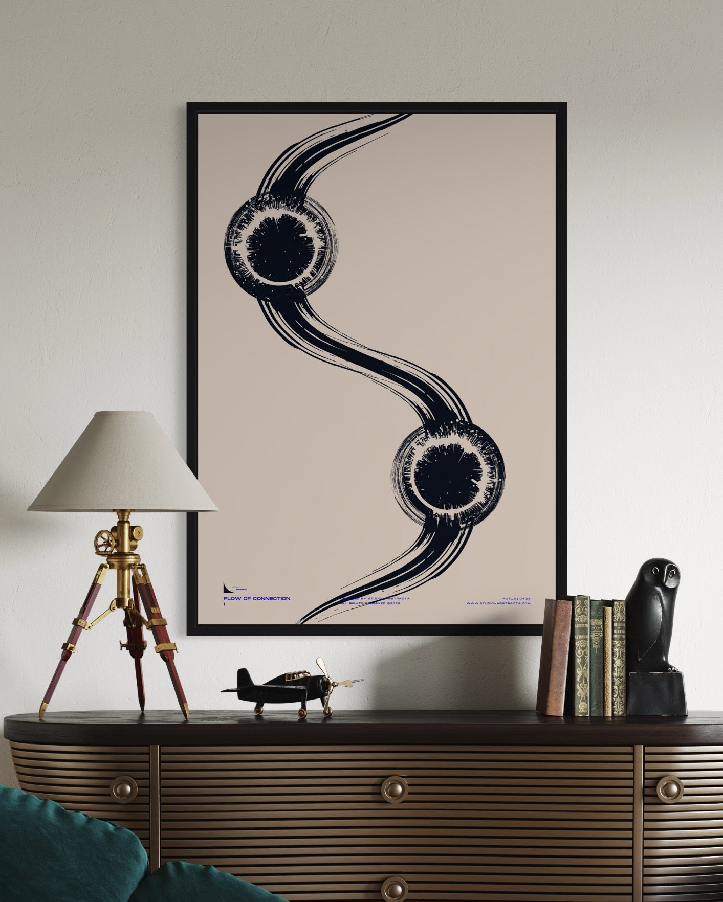 FLOW OF CONNECTION I | studio-abstracta.com | ModernArt