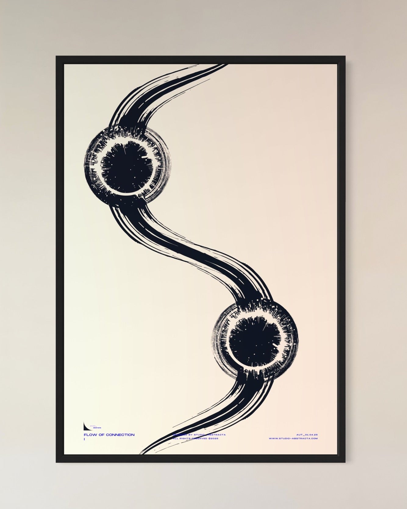 FLOW OF CONNECTION I | studio-abstracta.com | ModernArt