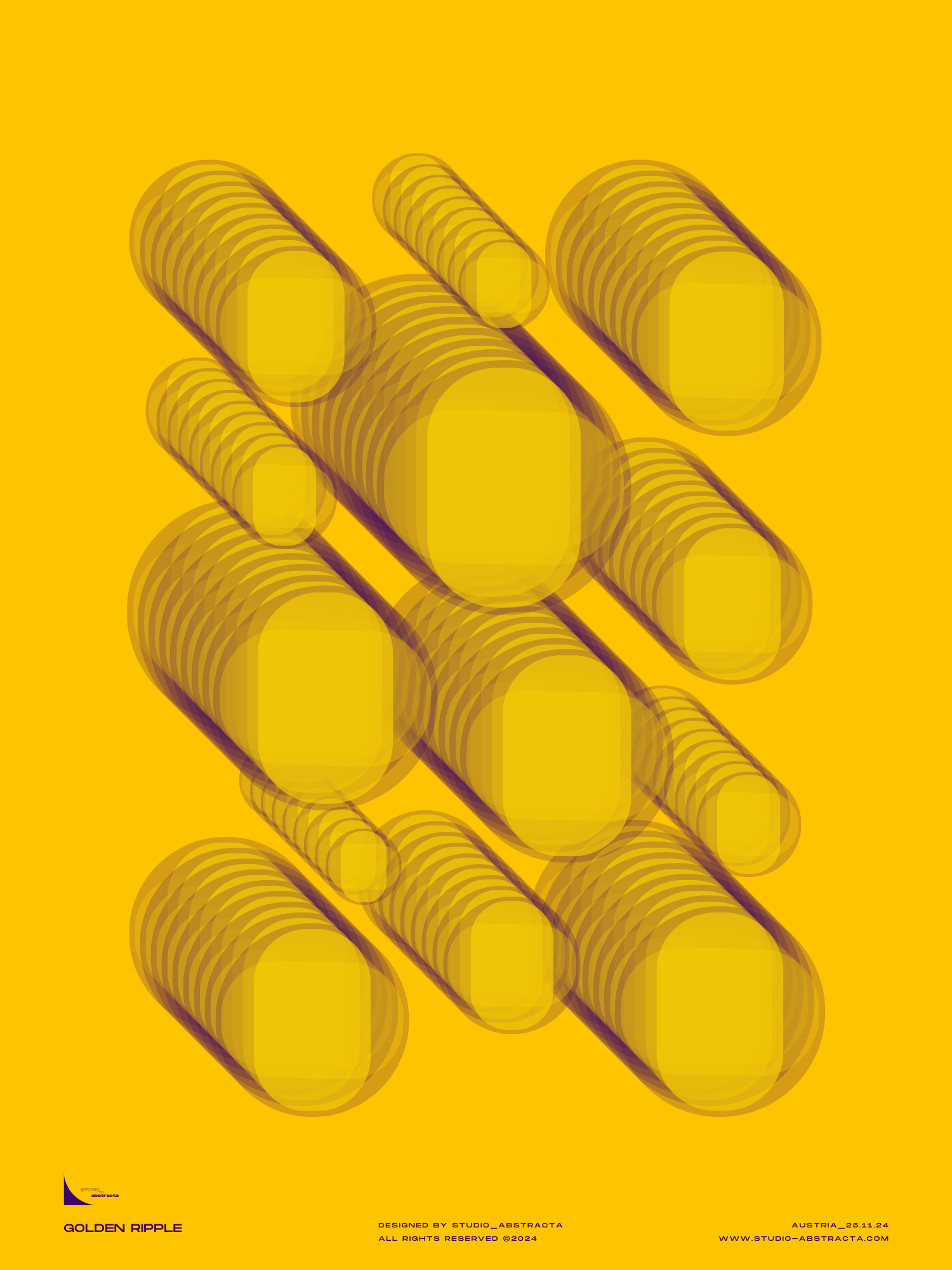 GOLDEN RIPPLE - studio_abstracta