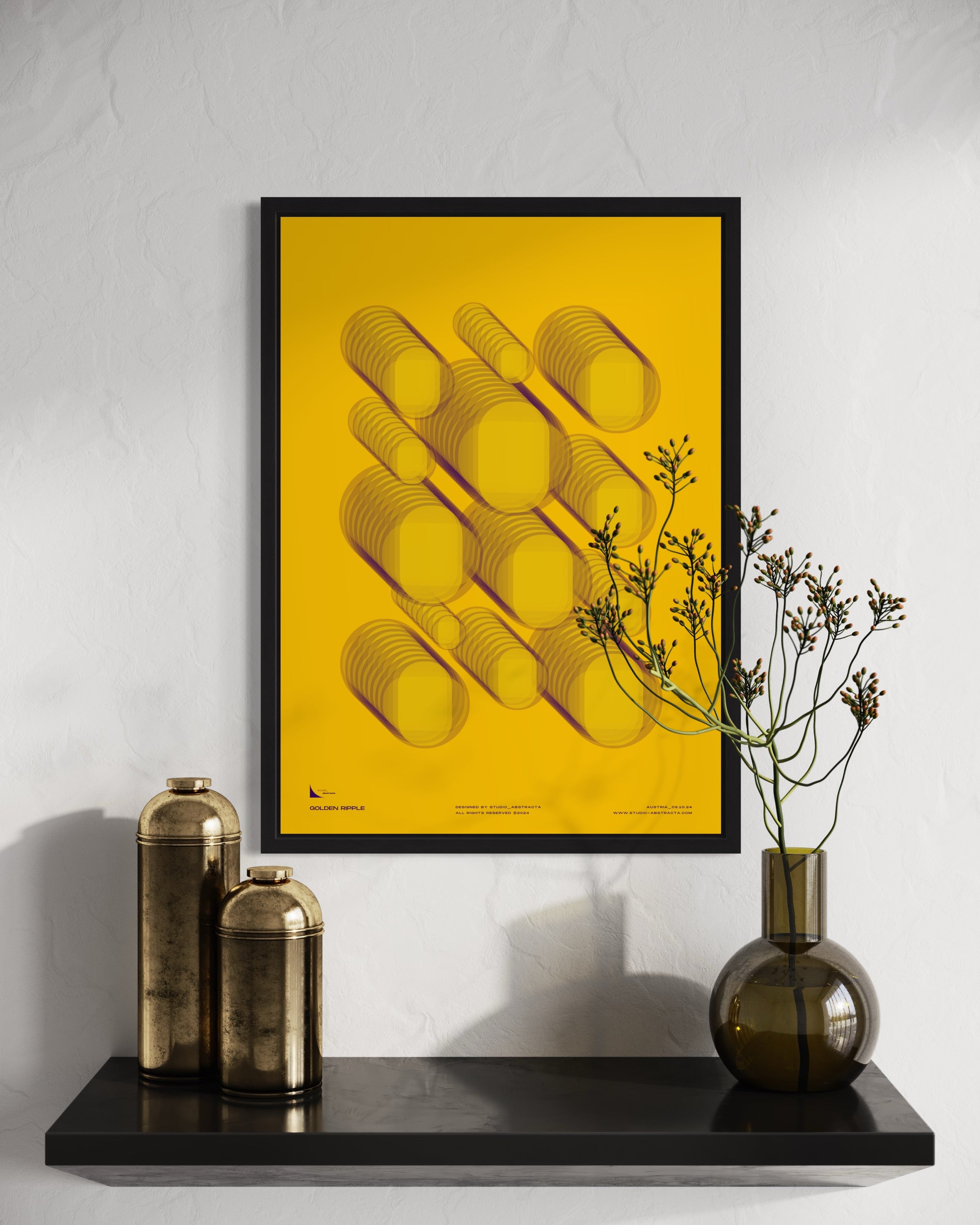 GOLDEN RIPPLE - studio_abstracta