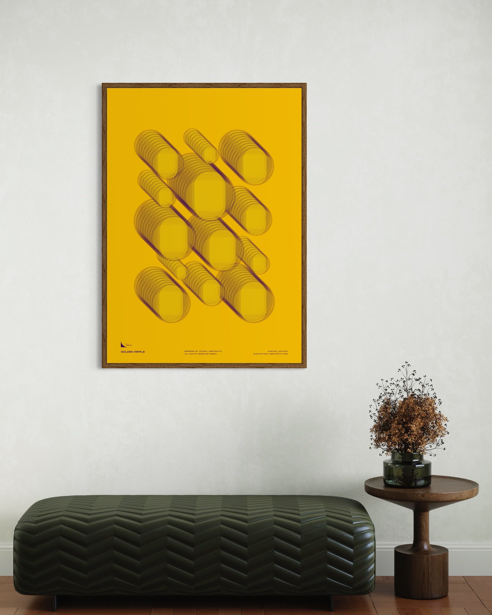 GOLDEN RIPPLE - studio_abstracta