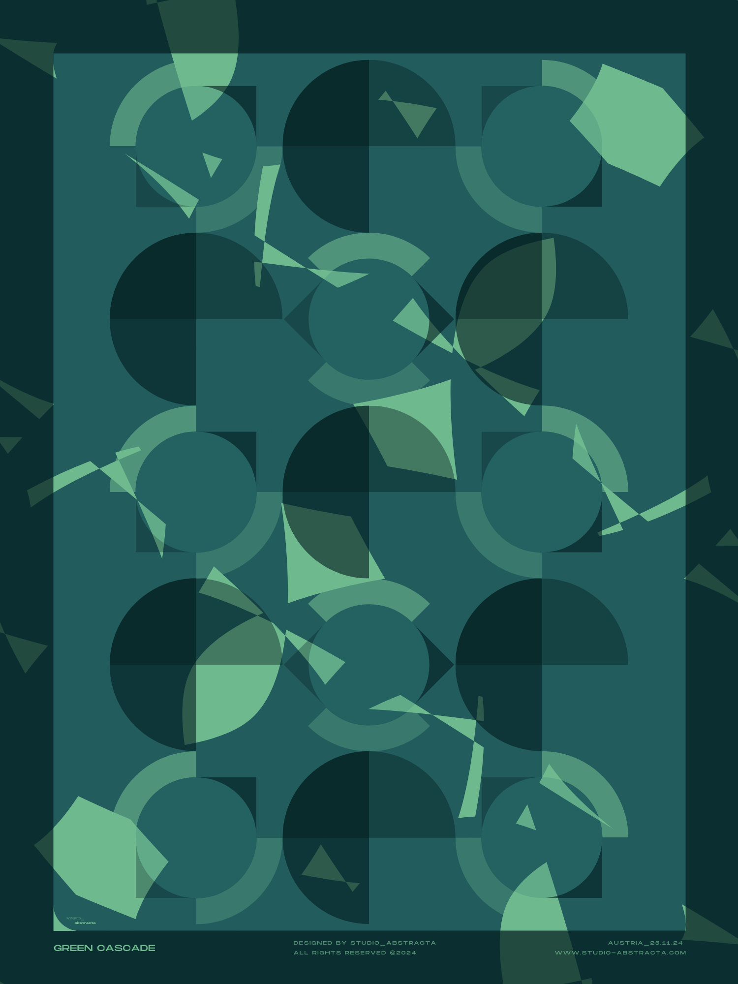 GREEN CASCADE - studio_abstracta