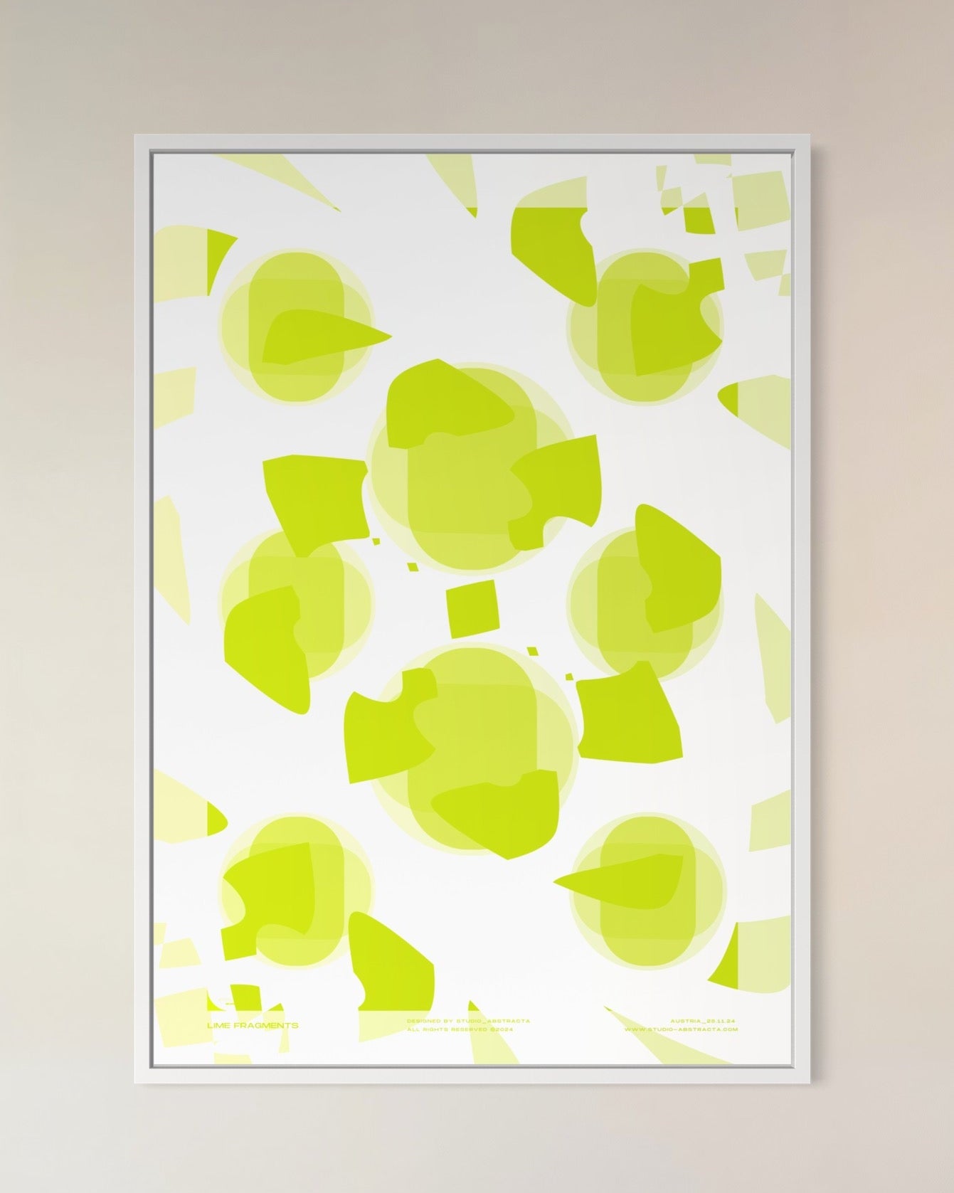 LIME FRAGMENTS - studio_abstracta