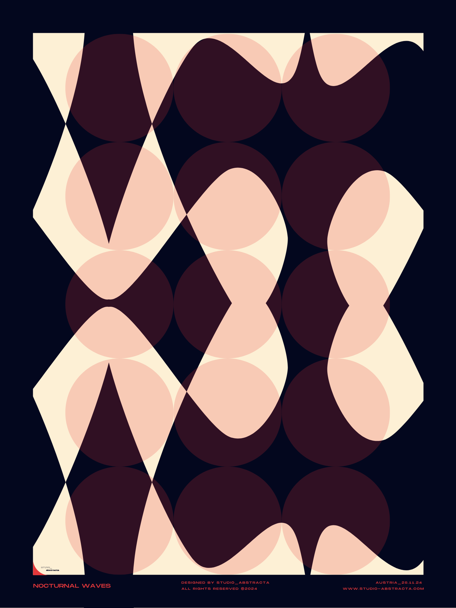 NOCTURNAL WAVES | studio-abstracta.com | ModernArt