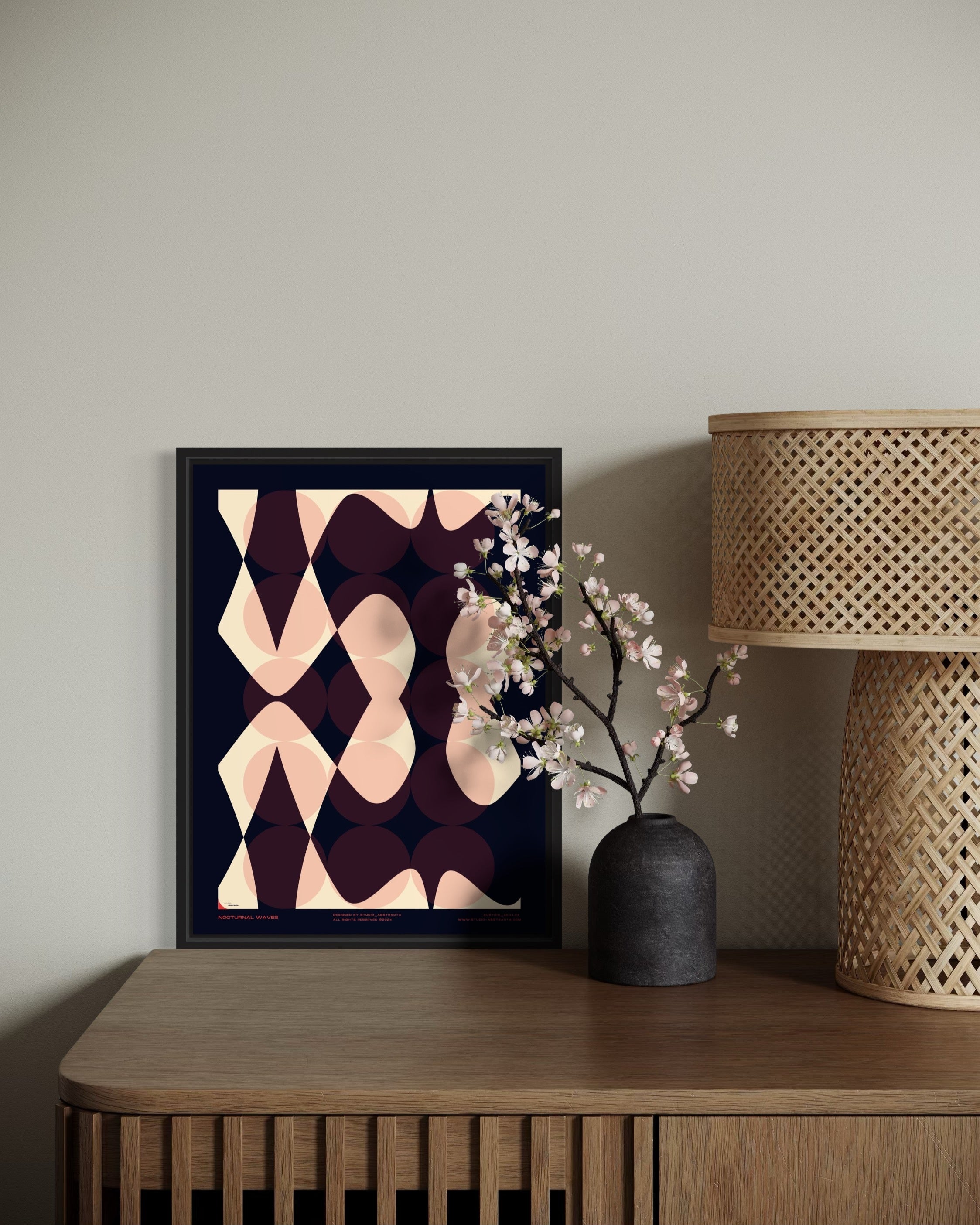 NOCTURNAL WAVES | studio-abstracta.com | ModernArt