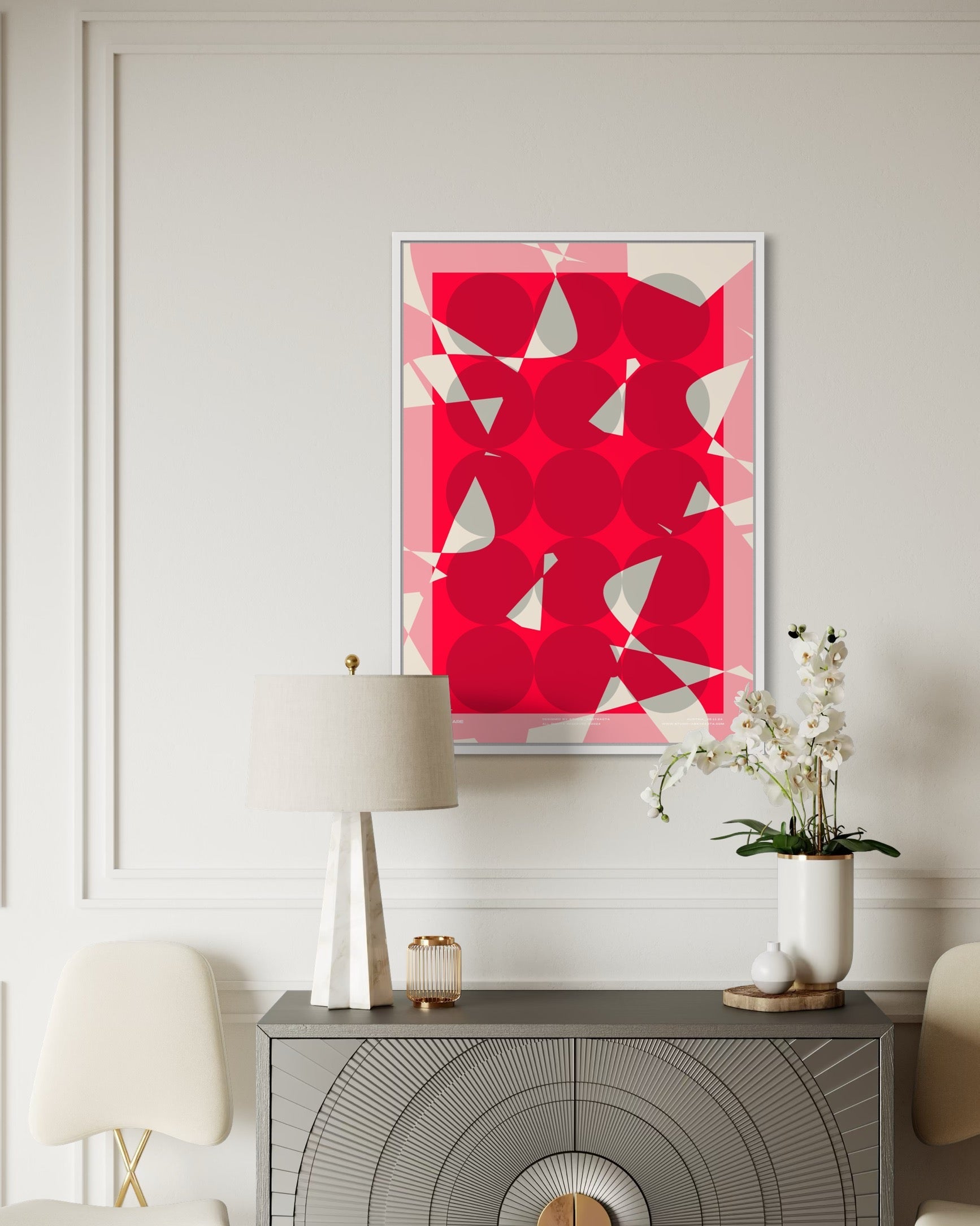 RED FLARE | studio-abstracta.com | ModernArt