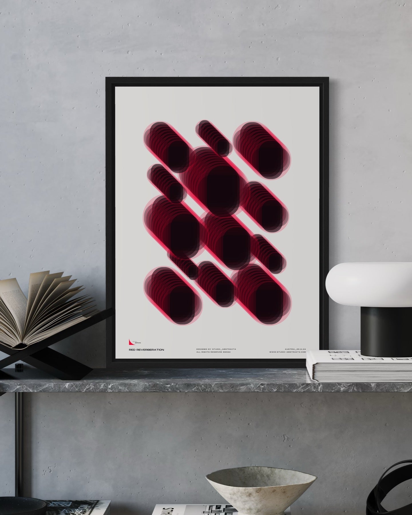 RED REVERBERATION - studio_abstracta