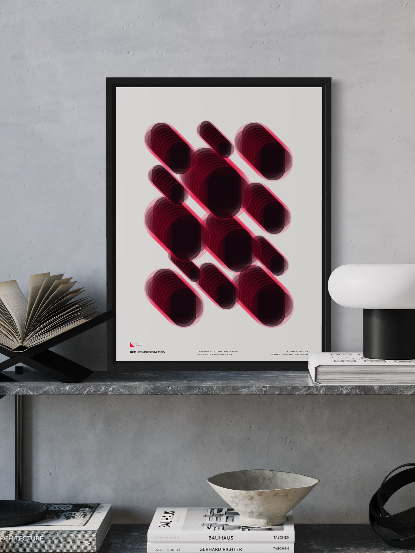 RED REVERBERATION - studio_abstracta