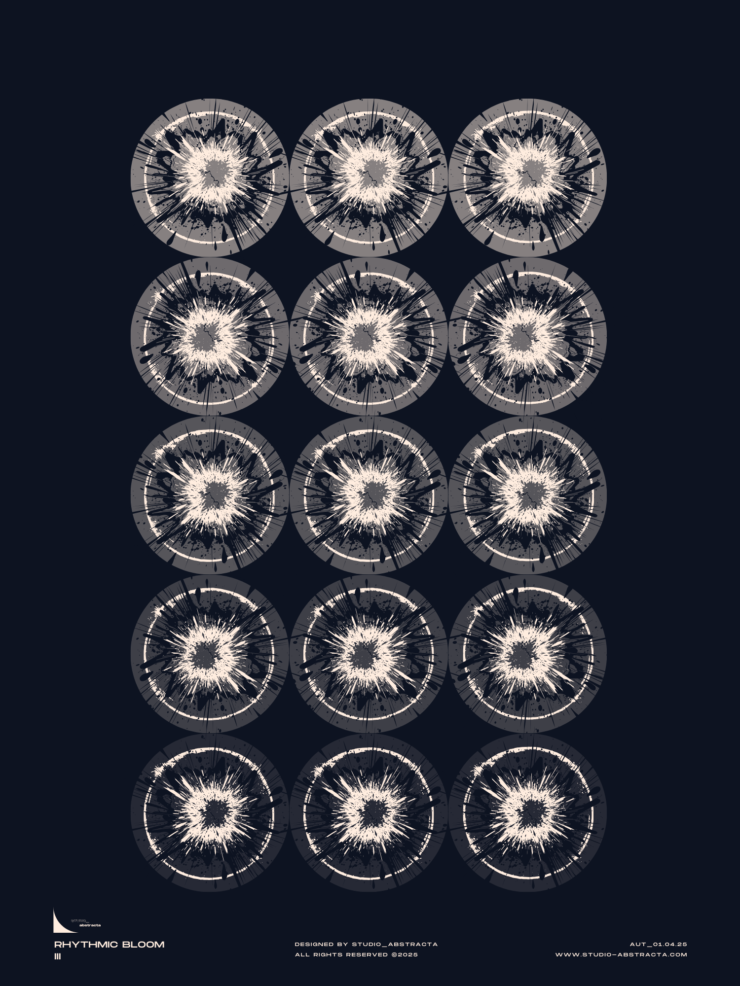 RHYTHMIC BLOOM III - studio_abstracta