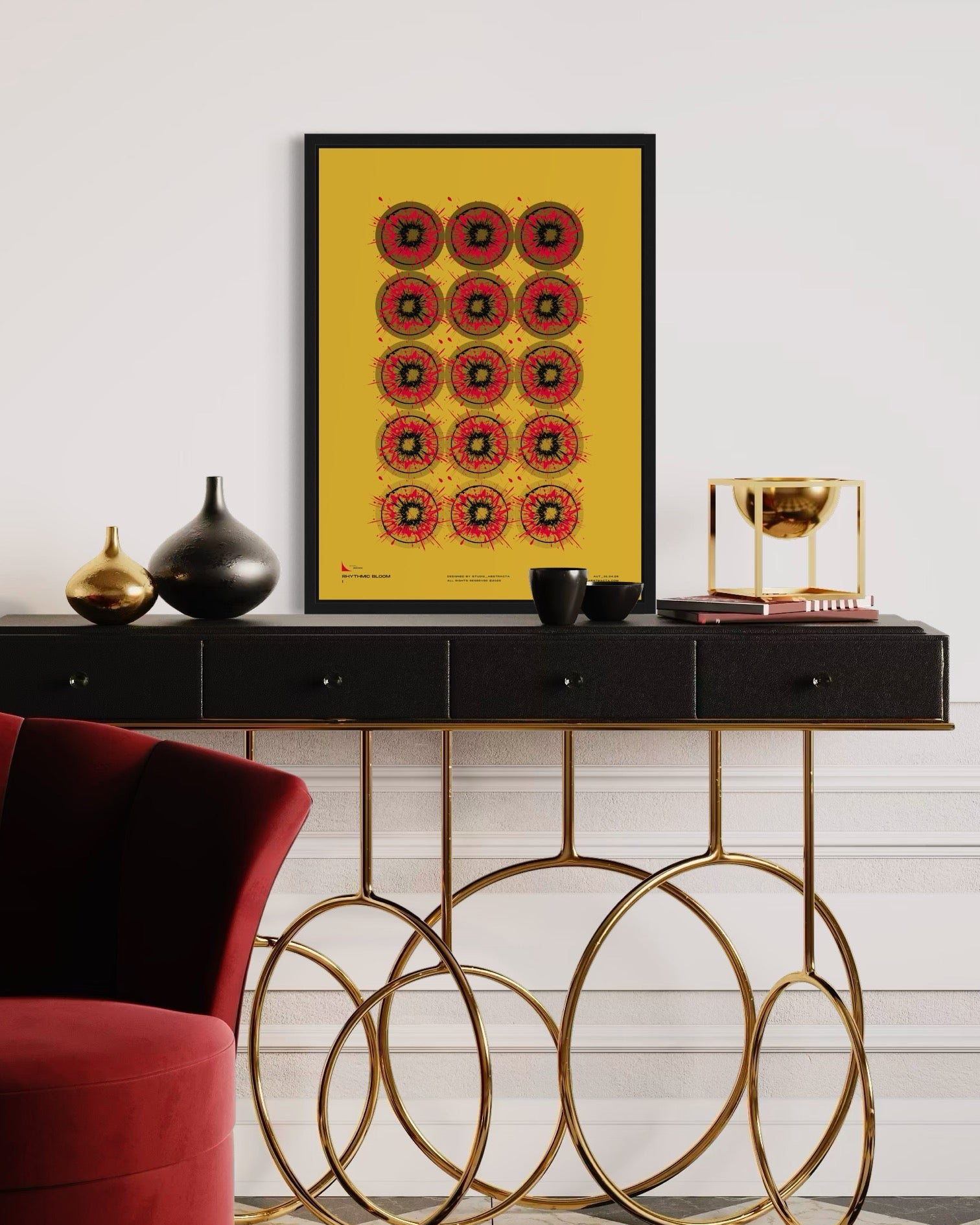 RHYTHMIC BLOOM I_studio_abstracta.com