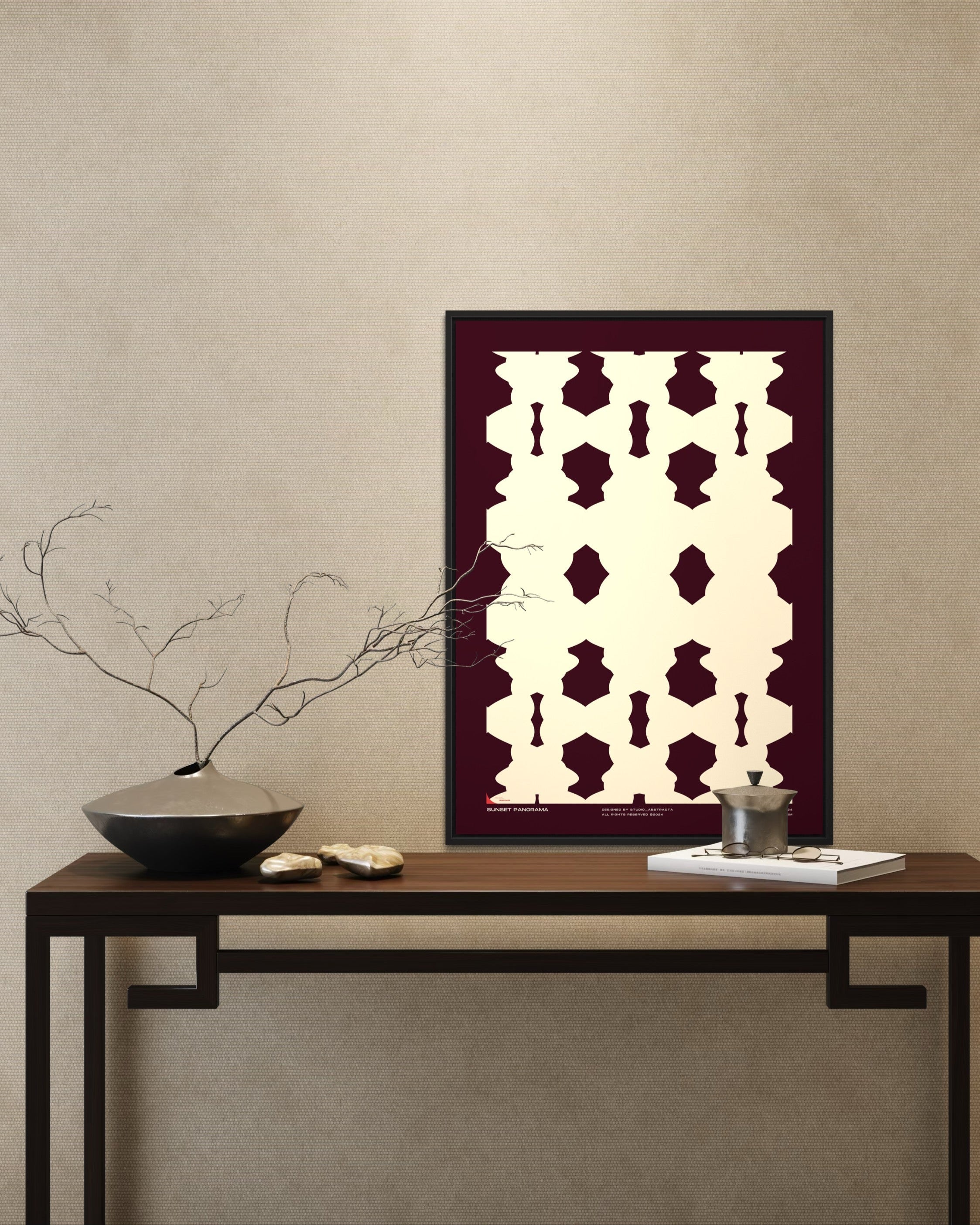SUNSET PANORAMA | studio-abstracta.com | ModernArt