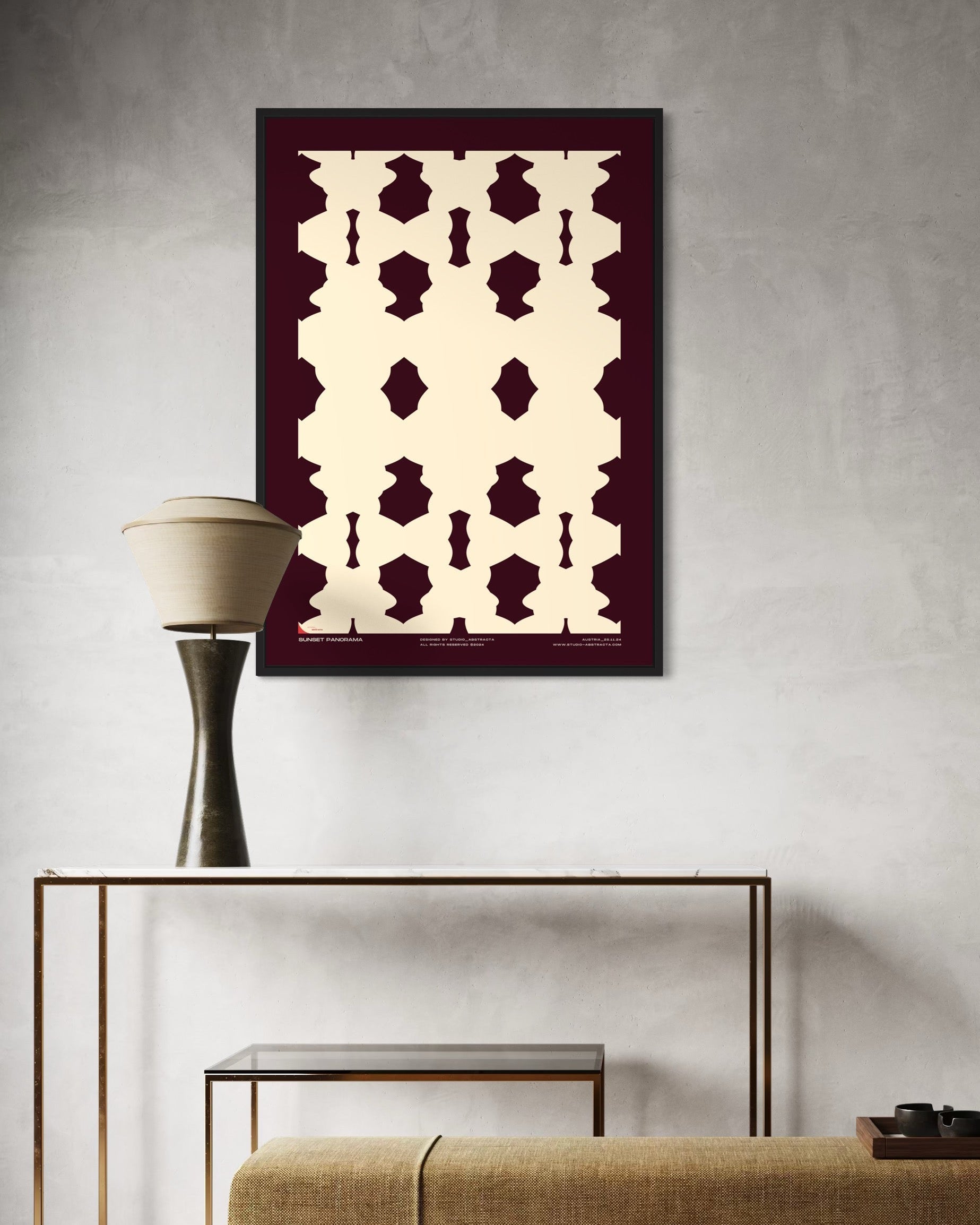 SUNSET PANORAMA | studio-abstracta.com | ModernArt