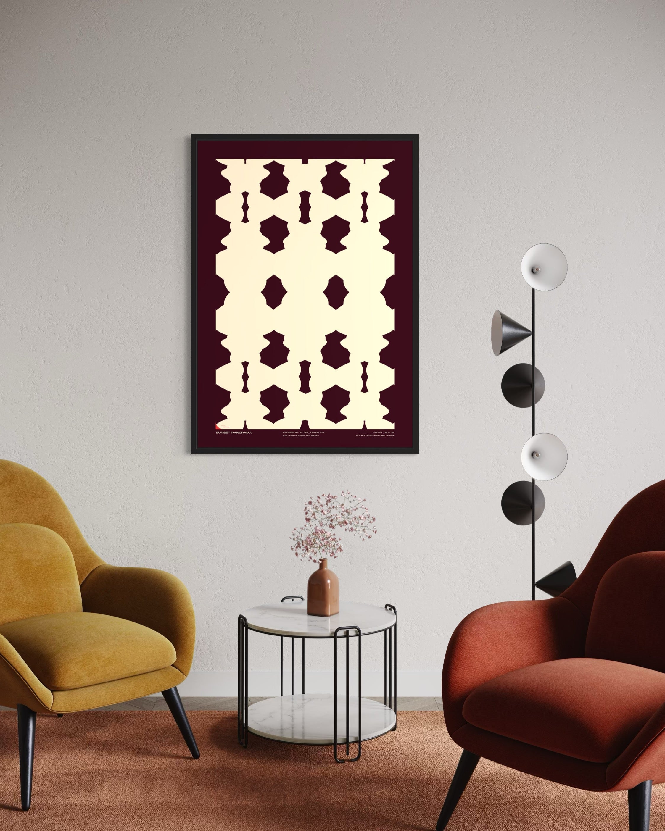 SUNSET PANORAMA | studio-abstracta.com | ModernArt