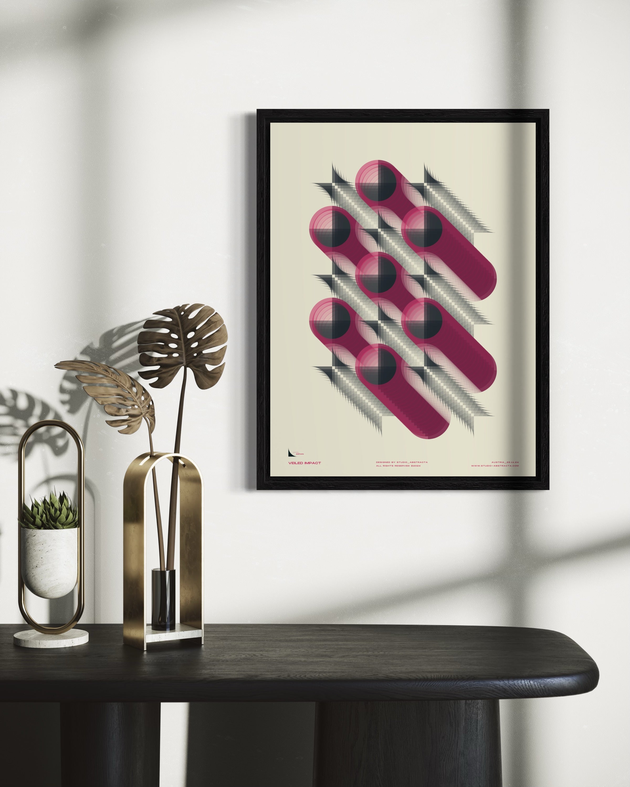 VEILED IMPACT | studio-abstracta.com | ModernArt