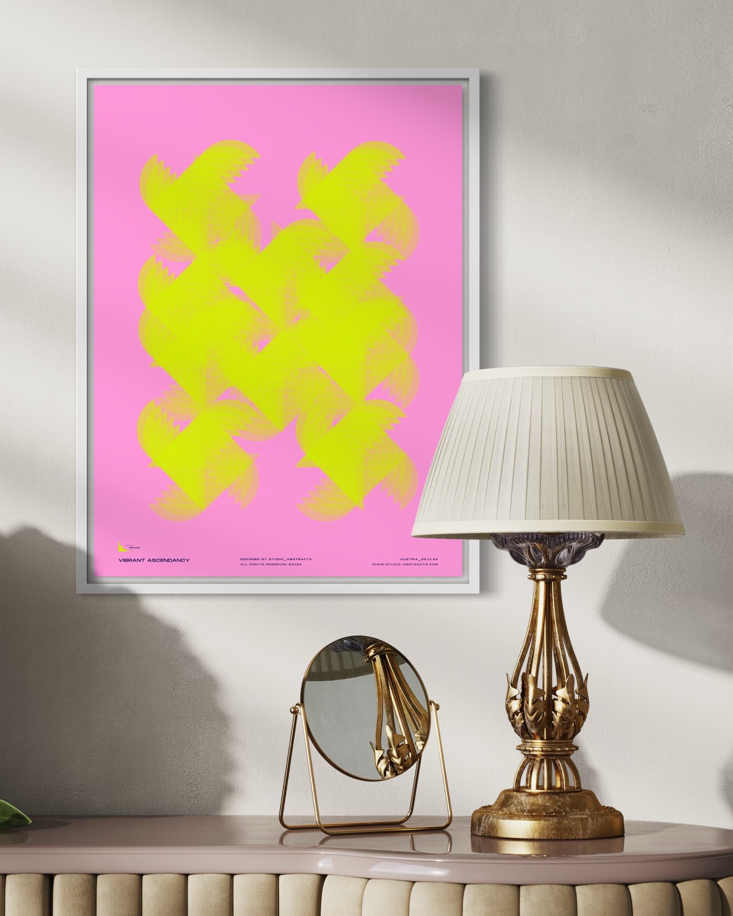 VIBRANT ASCENDANCY | studio-abstracta.com | ModernArt