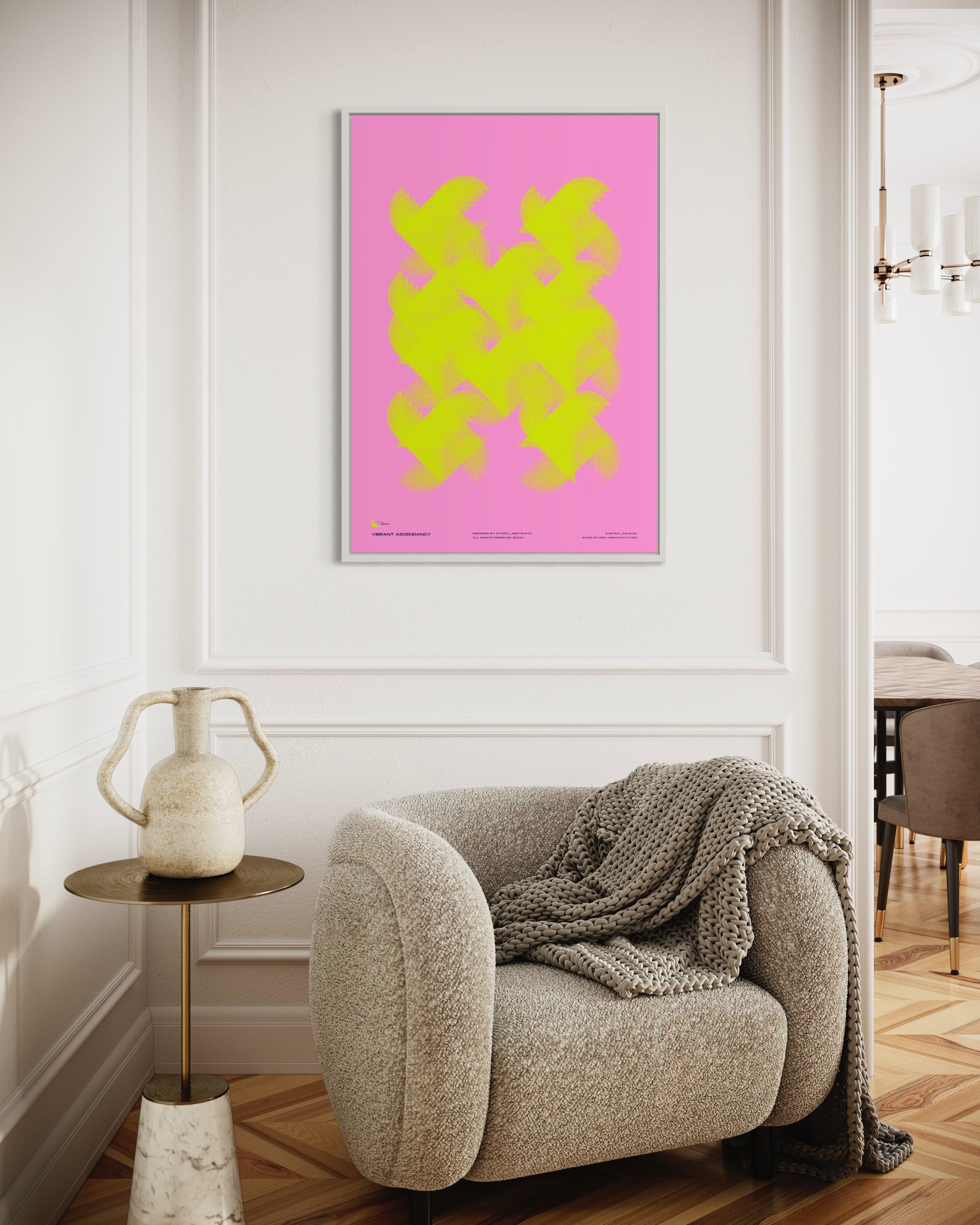 VIBRANT ASCENDANCY | studio-abstracta.com | ModernArt