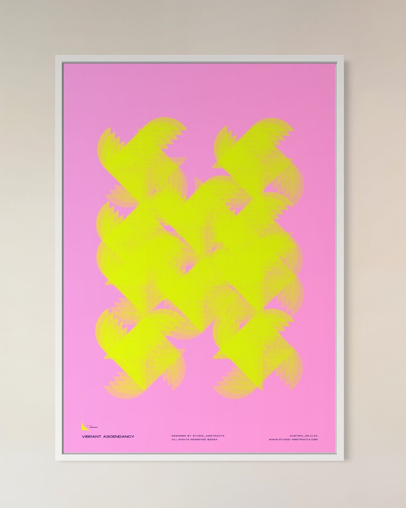 VIBRANT ASCENDANCY | studio-abstracta.com | ModernArt