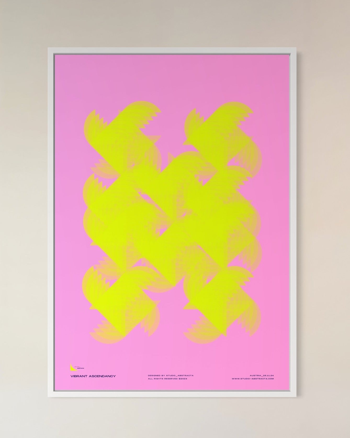 VIBRANT ASCENDANCY | studio-abstracta.com | ModernArt