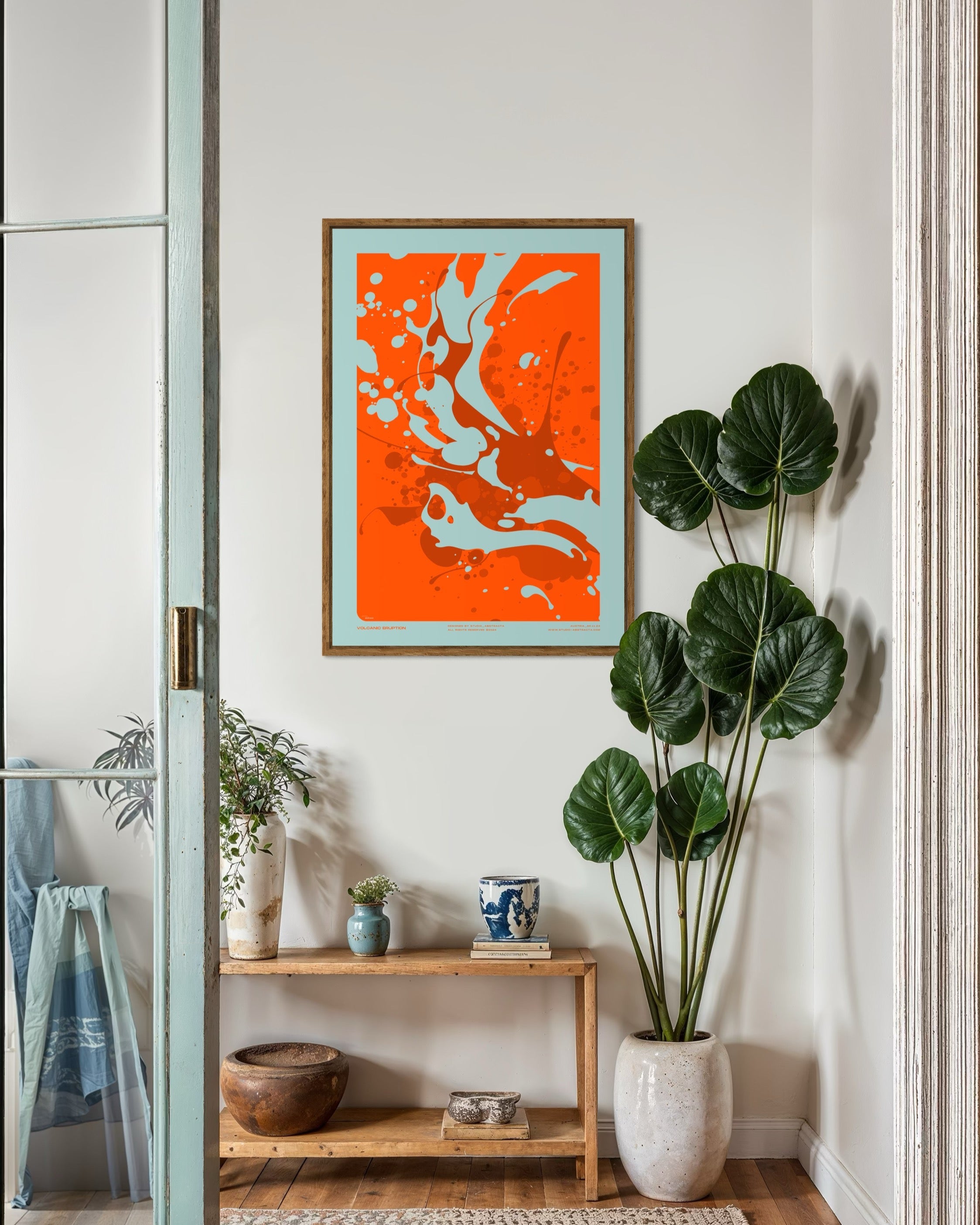 VOLCANIC ERUPTION | studio-abstracta.com | ModernArt