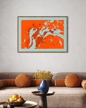 VOLCANIC ERUPTION | studio-abstracta.com | ModernArt