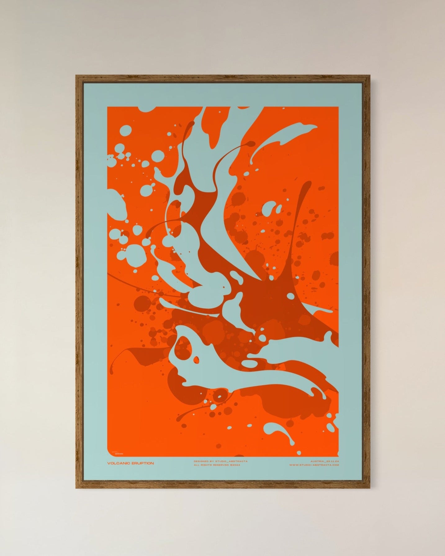 VOLCANIC ERUPTION | studio-abstracta.com | ModernArt